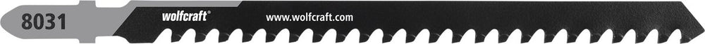 Wolfcraft - decoupeerzaagblad voor fermacell 75mm - hm-vertand blad met t-schacht – gipsvezelplaat zagen - 8031000