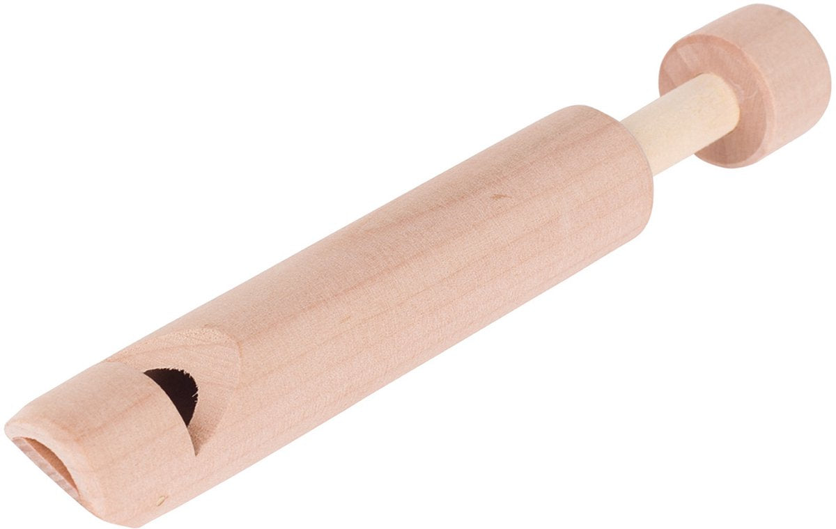 Goki schuiffluit - speelgoedinstrument - hout