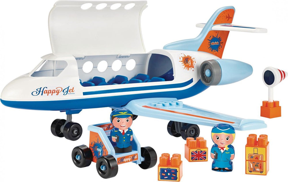 Abrick Ecoiffier airplane + accessories