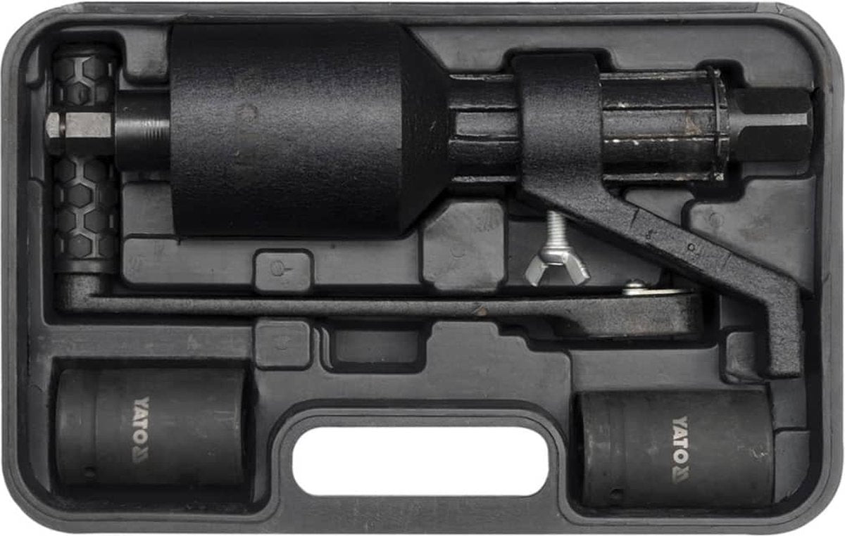 Yato mechanische krachtvermeerderaar koppelvermultiplier – 1:58 – max. 4200 nm – voor links rechts draaiende schroefdraad