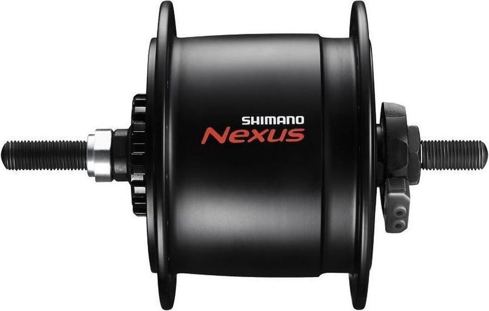 Shimano dynamonaaf 6v 2,4w dh-c6000 rb zwart