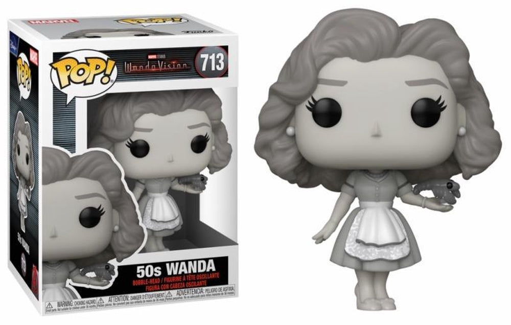 Funko ! pop - vinyl - marvel wandavision - wanda 50s (52042)
