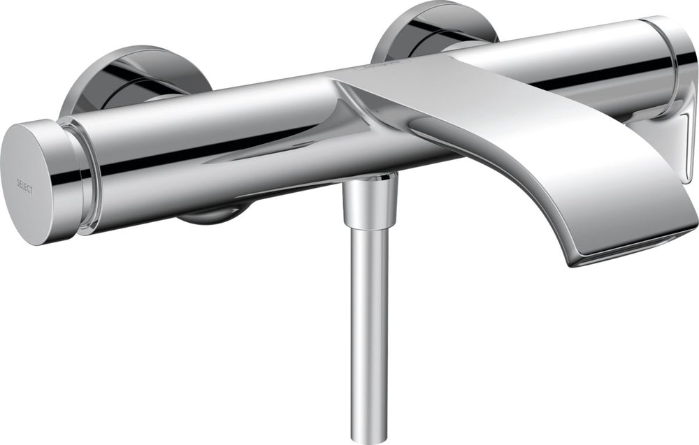 Hansgrohe vivenis badkraan - met omstel - met koppelingenhoh=15cm - mat zwart