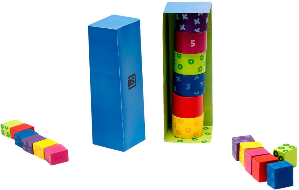 Bs speelgoed houten mystery tower spel