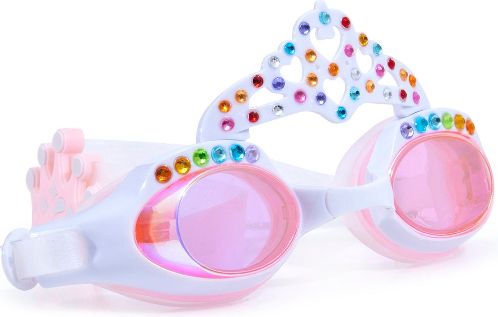 Bling2o zwembril kinderen - princess crown - duikbril - anti-fog - uv-protect - roze
