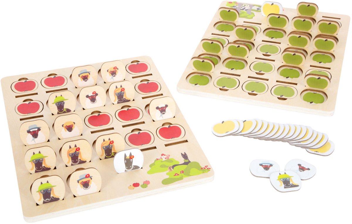 Small Foot - Wooden Guess Who? Board Game
