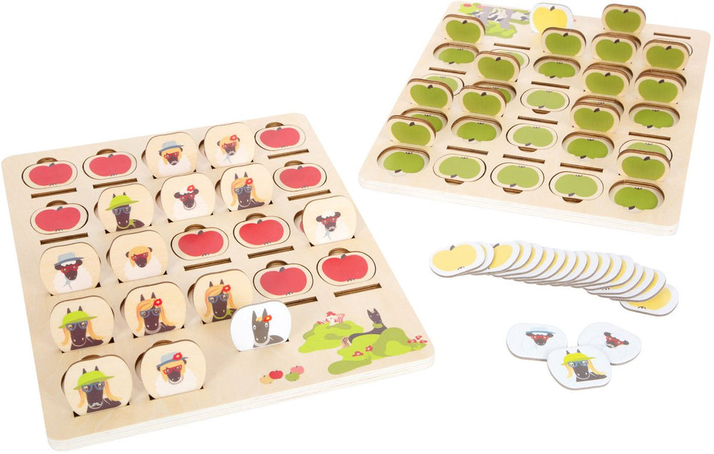 Small Foot - Wooden Guess Who? Board Game