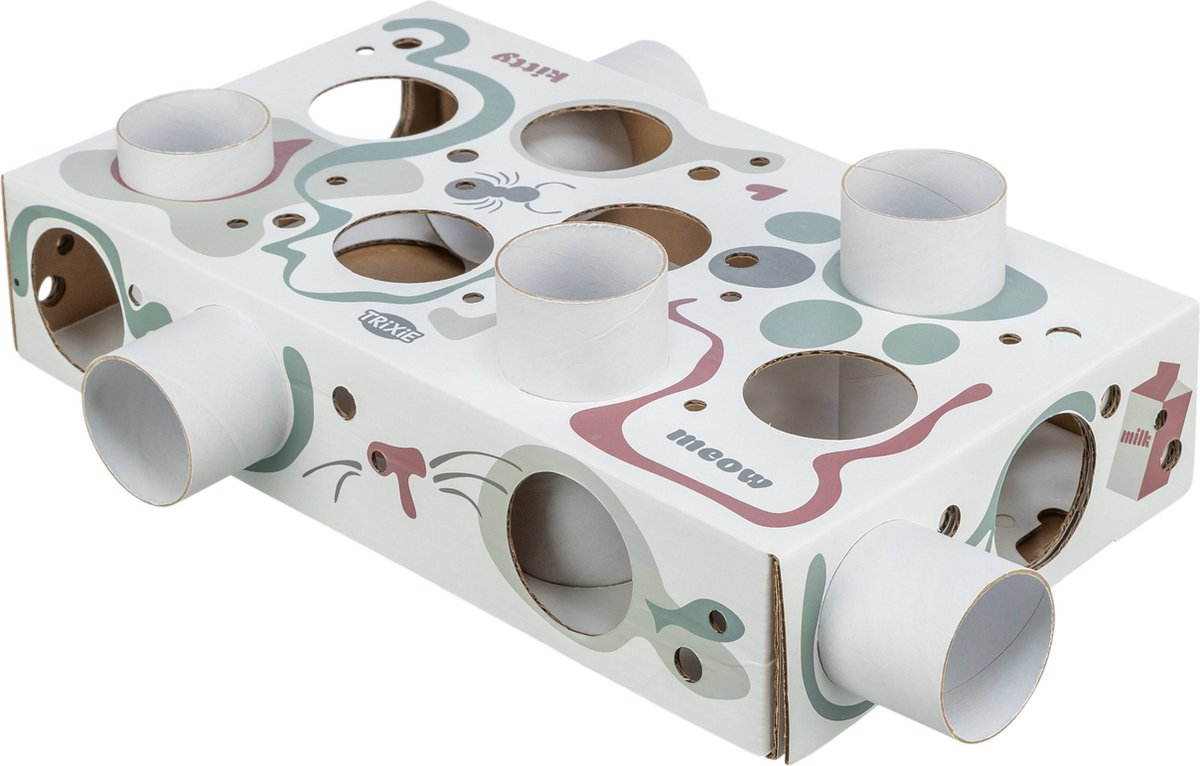 Trixie kattenactiviteit paws'n'treats doos karton