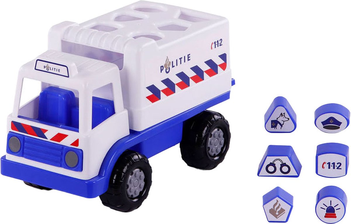Cavallino politievrachtwagen vormentoof met 6 blokken, 26cm