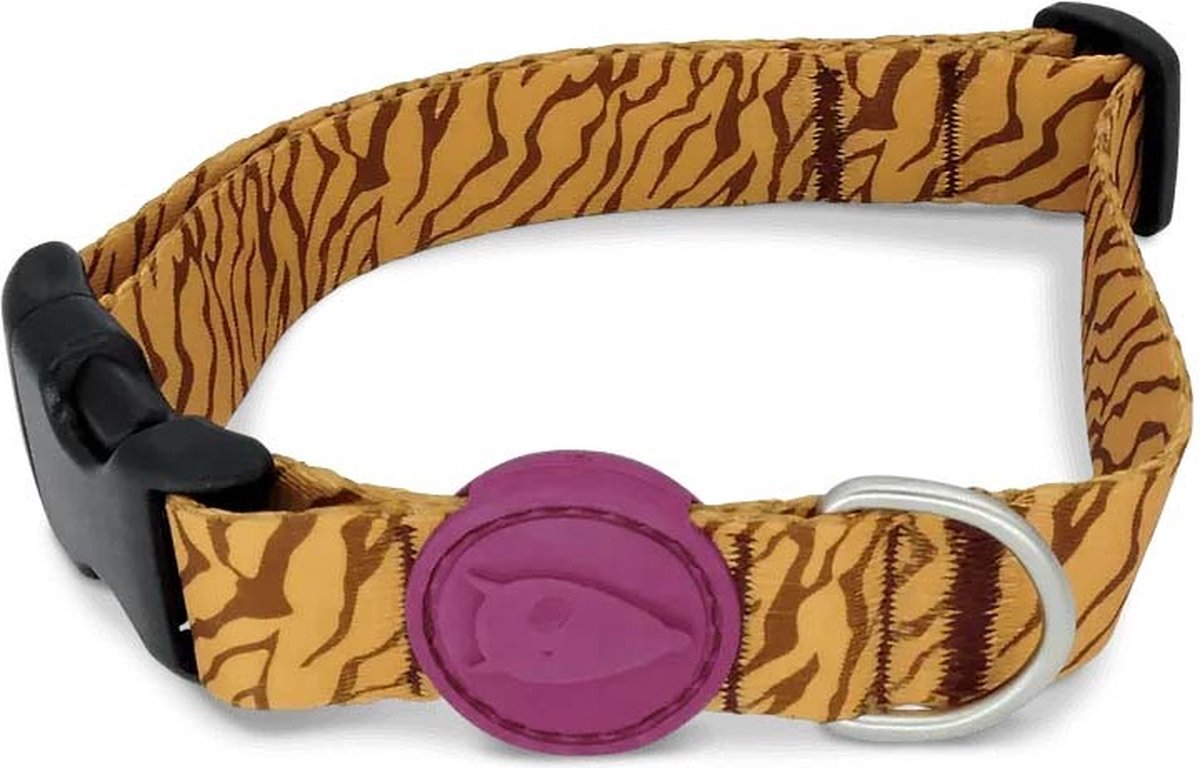 Morso Halsband hond gerecycled jungletrommel oranje