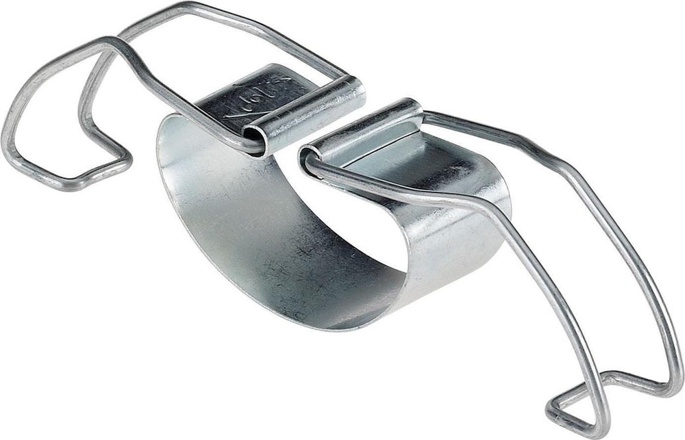 Westmark set van 10 universele weckklemmen voor het sluiten van inmaakpotten, staal, zilver, 40502251