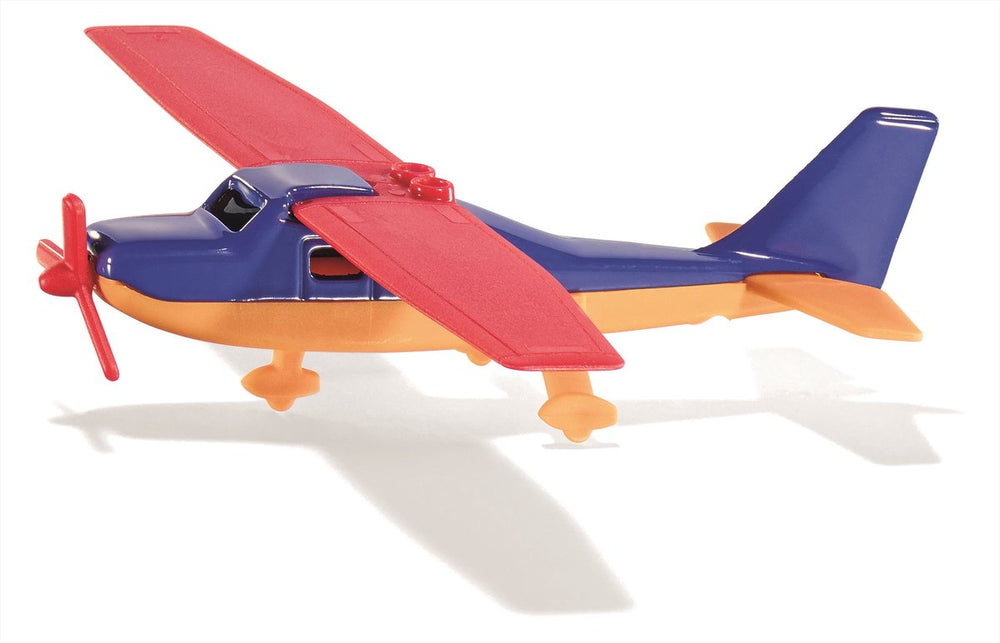 Siku sportvliegtuig 6,7 cm die-cast 1:87 blauw (1101)