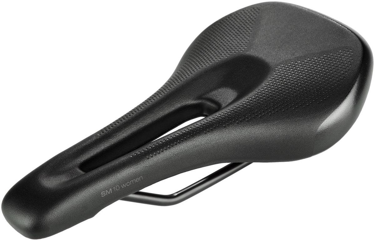 Ergon zadel SM Sport gel dames S M zwart