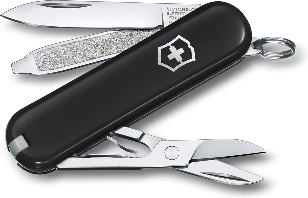 Victorinox classic sd zakmes - dark illusion - 7 functies - rvs
