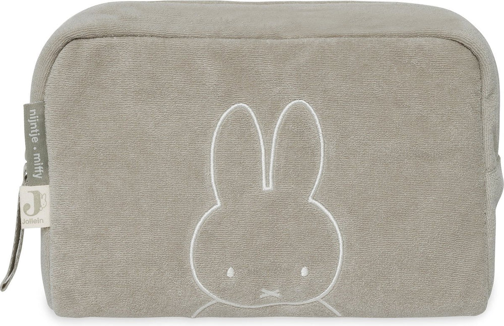 Jollein x nijntje etui badstof miffy - olive green