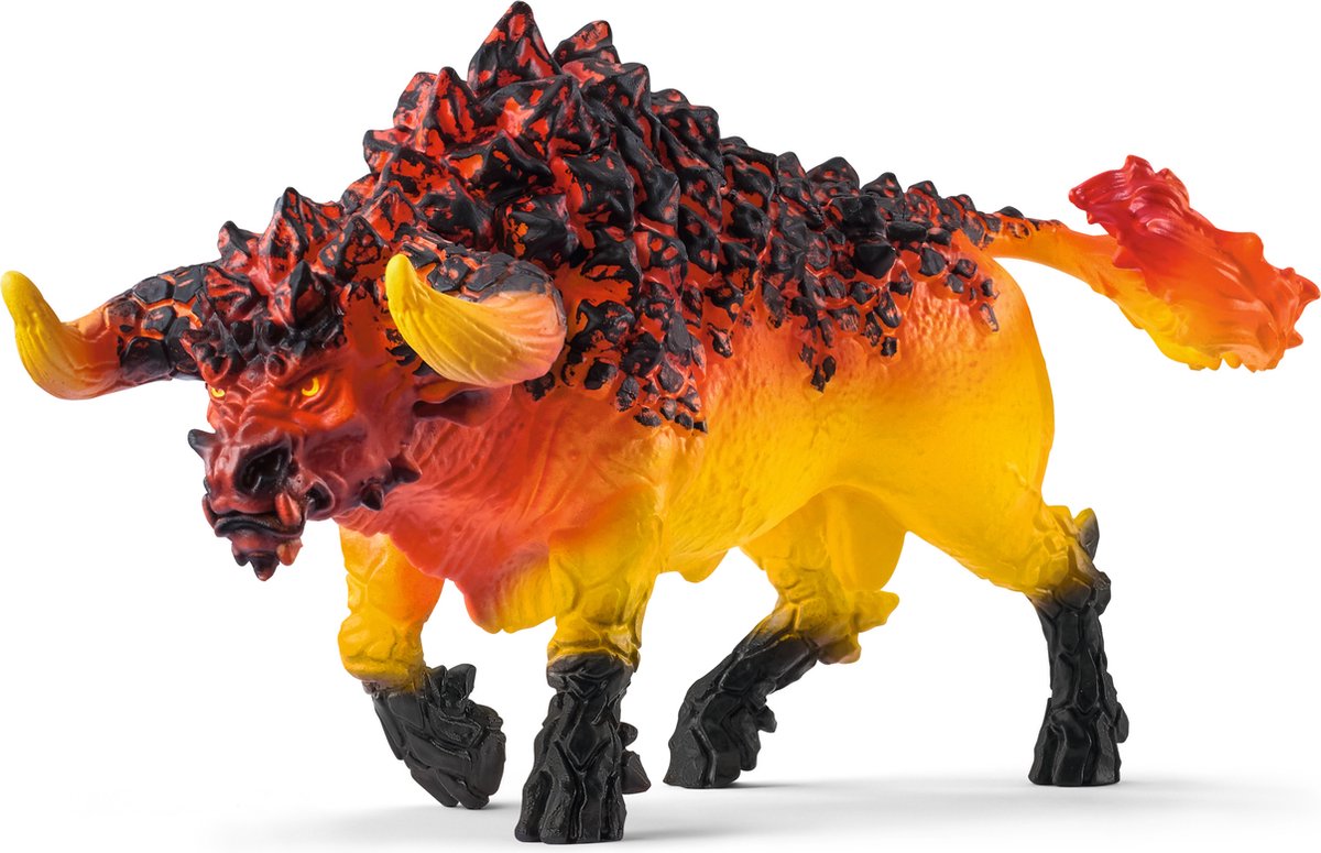 Schleich eldrador creatures - vuurstier - speelfiguur - kinderspeelgoed voor jongens en meisjes - 7 tot 12 jaar - 42493