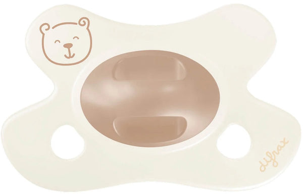 Difrax natural fopspeen - newborn - little brown bear