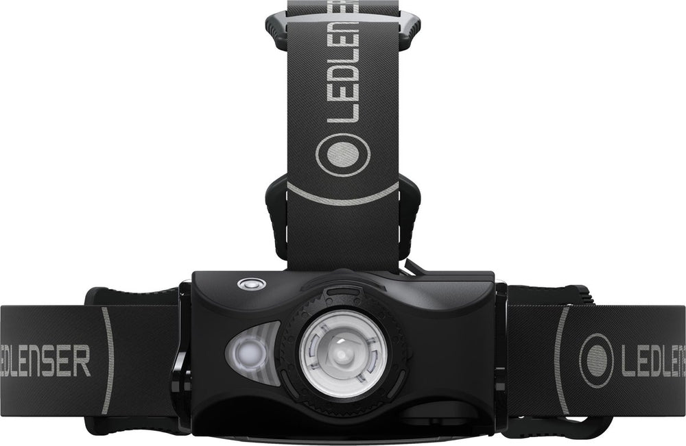 Ledlenser mh8 hoofdlamp oplaadbaar - 600 lumen -focusseerbaar - zwart
