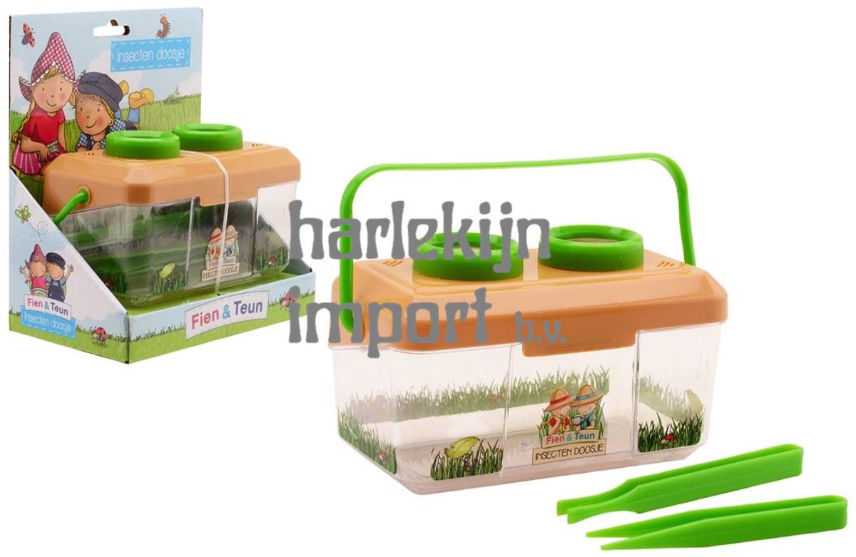 Johntoy insecten bakje met accessoires - fien teun speelgoed ontdekset.