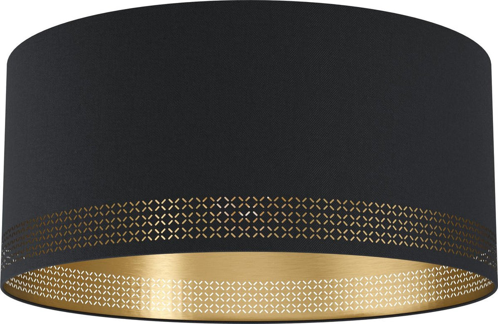 Eglo esteperra - plafondlamp - e27 - ø 47,5 cm - zwart