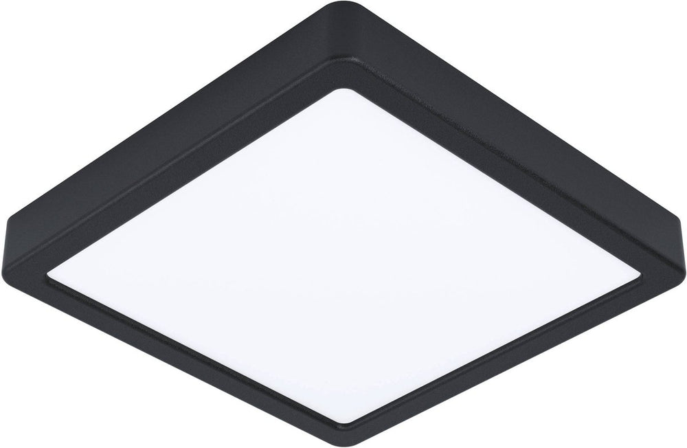 Eglo fueva 5 opbouwlamp - led - 21 cm - zwart wit - dimbaar