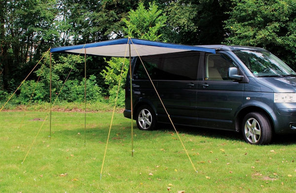 Bus awning Fjord 300 x 240 x 180 cm polyester grey