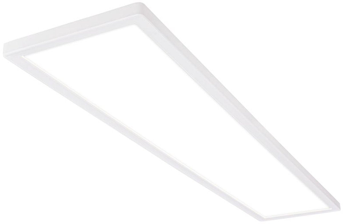 Briloner - led plafondlamp - modern plafonniére - indirect licht - 4.000k neutraal wit licht - l: 98cm