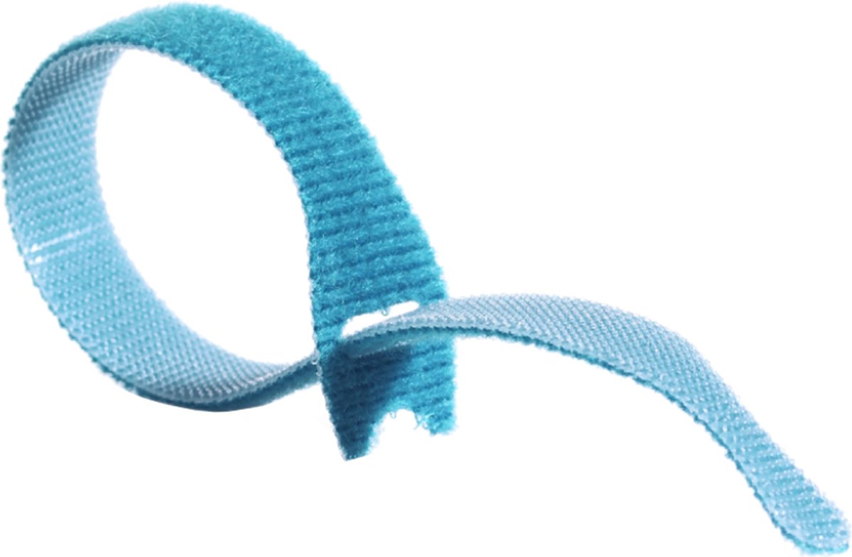 Velcro ® one-wrap® klittenband kabelbinder 20mm x 330mm licht blauw