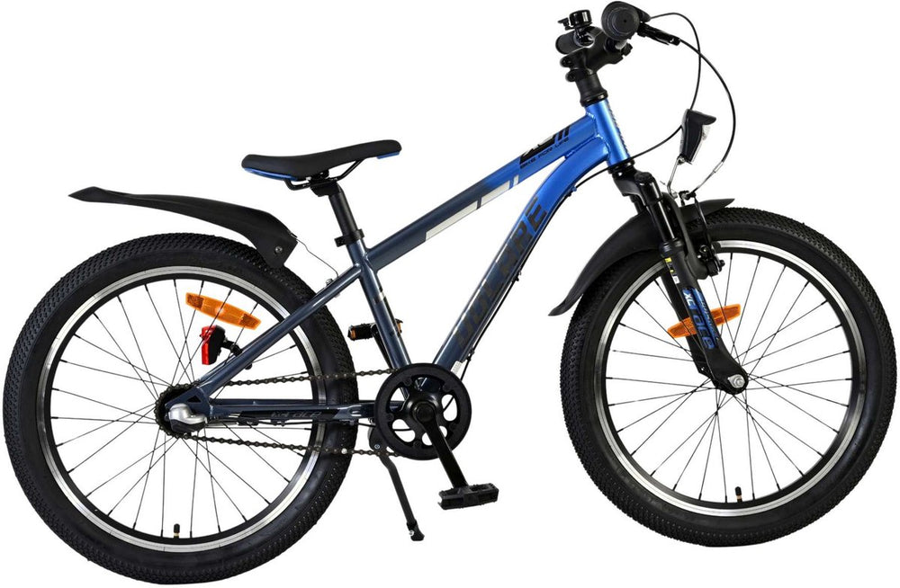 Volare xc race kinderfiets - 20 inch - blauw grijs - shimano nexus 3