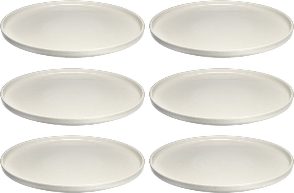 Leonardo roma bord 27cm creme - set 6
