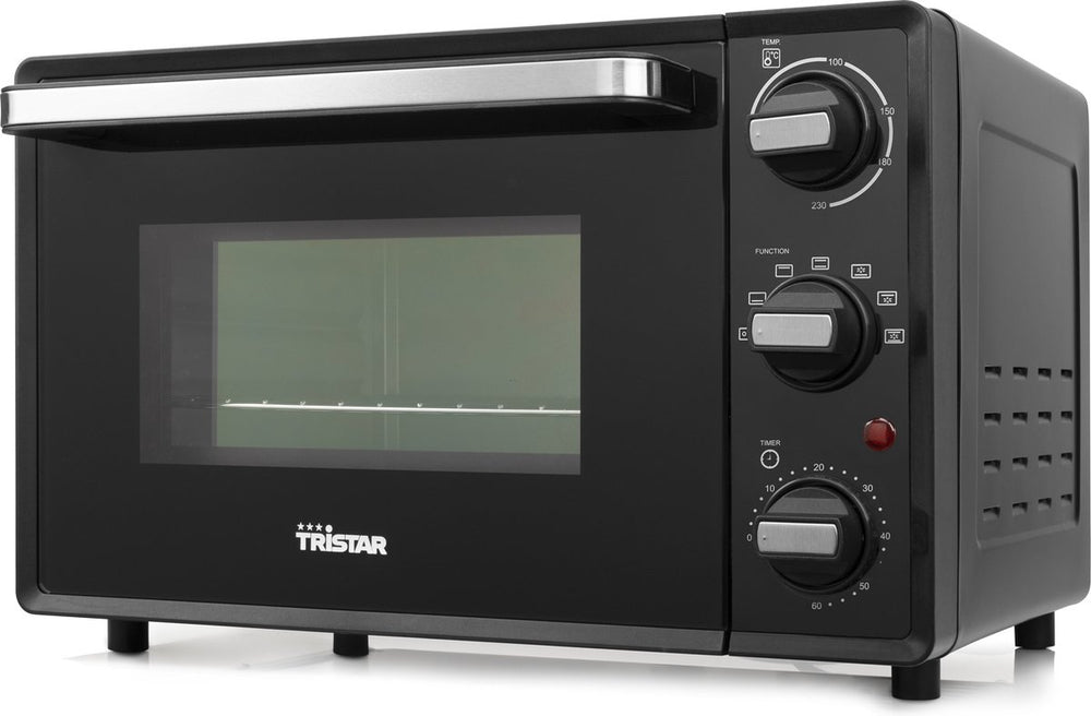 Tristar ov-3622 - oven 800w - 19 liter - camping vrijstaande oven - 90 ⁰c - 230 ⁰c