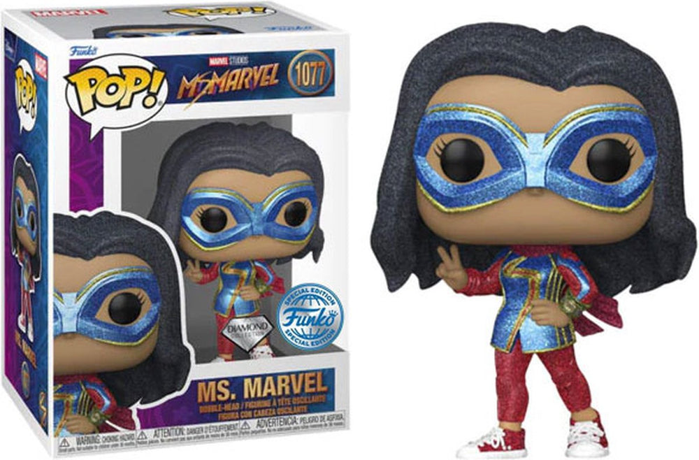 Funko pop! marvel: ms. marvel diamond glitter exclusive