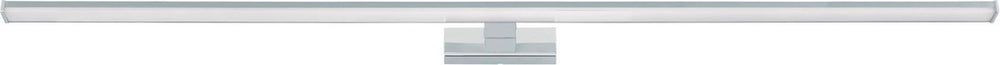 Eglo pandella 1 spiegellamp - led - 120 cm - zilver wit - badkamer