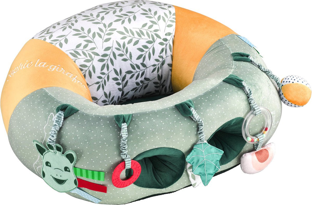 Sophie de giraf baby seat play - babystoel met activiteiten - baby speelgoed - kraamcadeau - babyshower cadeau - vanaf 3 maanden - 27 x 55 x 50 cm
