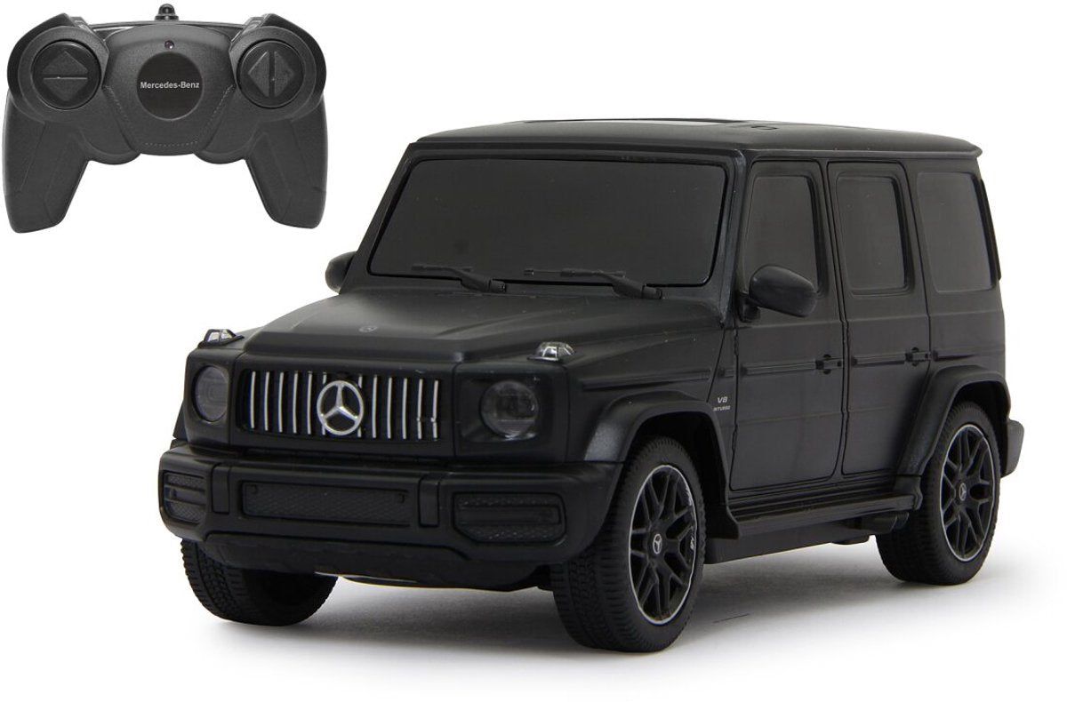 Jamara rc voertuig auto - 405191 rc auto mercedes-benz g63 - g klasse - zwart - 2,4ghz rc model kant en klaar - 1:24 bestuurbare auto
