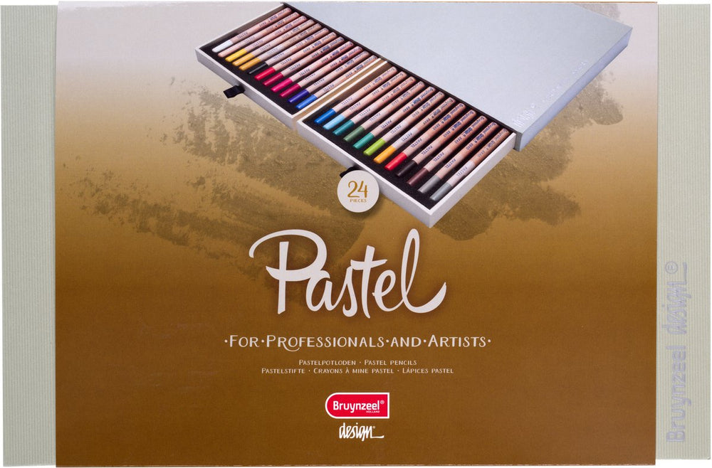 Bruynzeel design pastelpotlooddoos, 24 kleuren