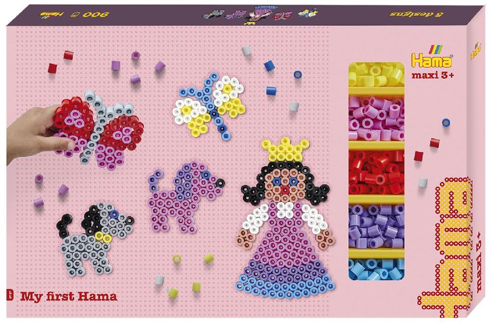 Hama maxi strijkkralen mijn eerste hama geschenkdoos 900 delig