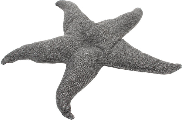 Duvo eco pluche zeester xl - 44x43x6cm grijs