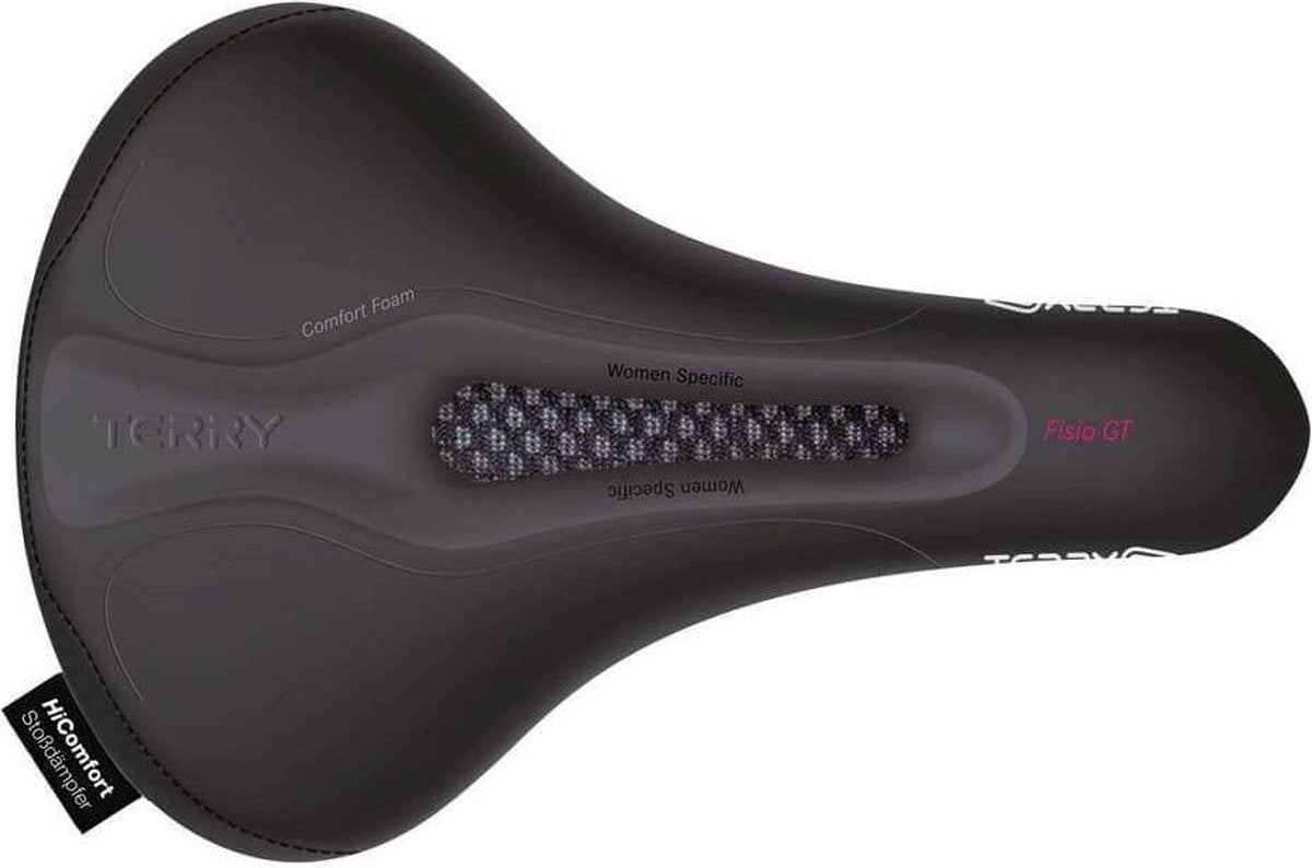 Terry zadel Fisio GT Max dames zwart