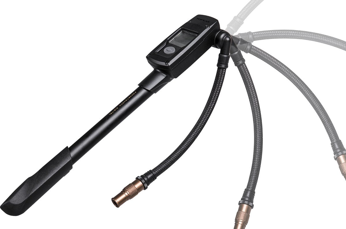 Topeak minipomp Pocket Shock digitaal