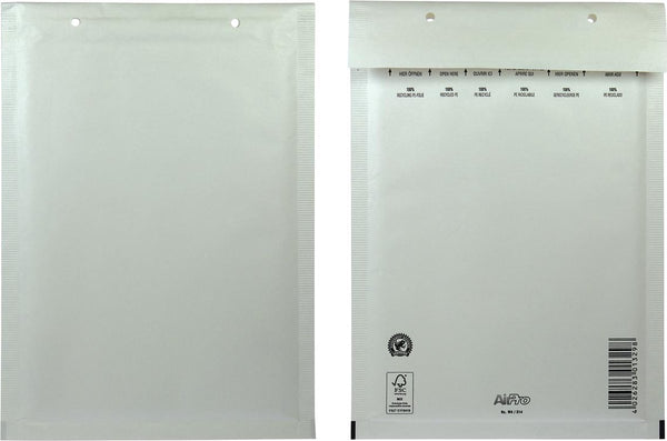 Airpro 100 luchtkussenenveloppen 180x265 wit