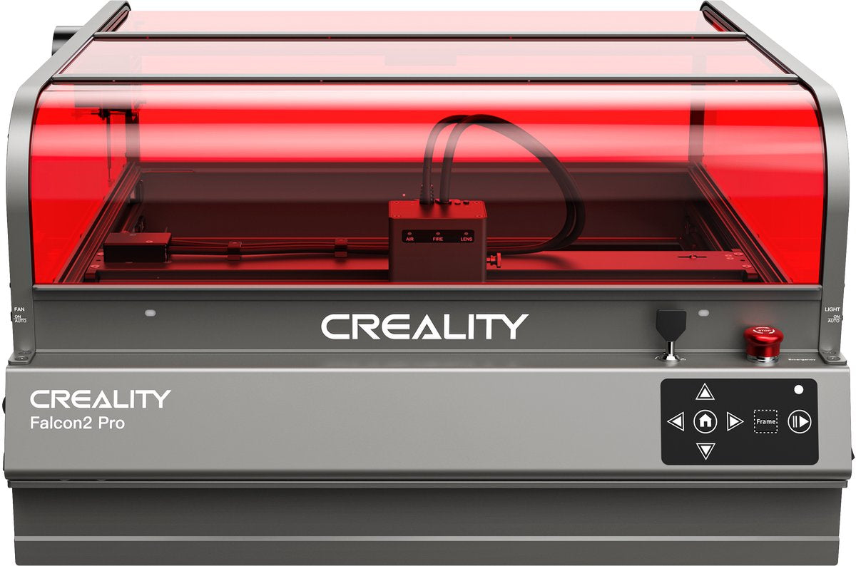 Creality falcon 2 pro 40w lasergraveermachine – lasersnijmachine – 40w diodelaser – gesloten behuizing – infraroodlaser – air assist