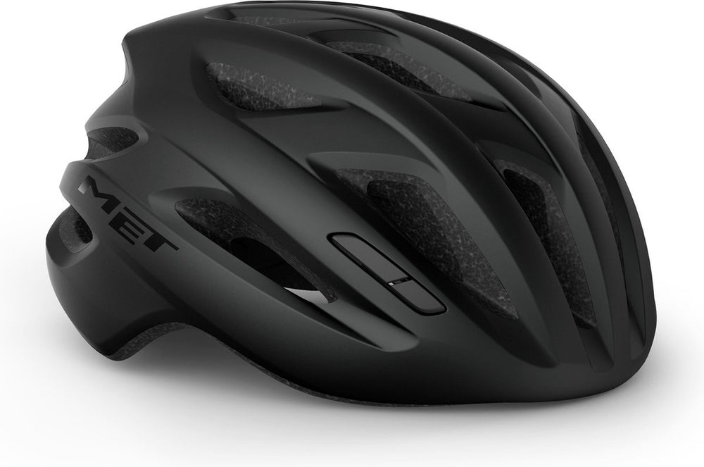 Met idolo fietshelm mannen vrouwen – race fietshelm volwassenen - maat xl (60-64cm) - black matt