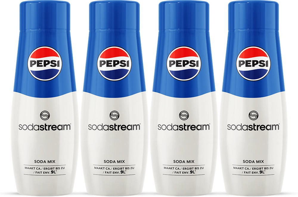Sodastream pepsi siroop 4 x 440ml