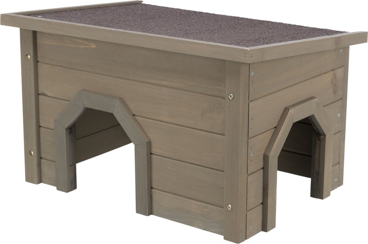 Trixie Natura Rodent House with Grey-Green Asphalt Roof