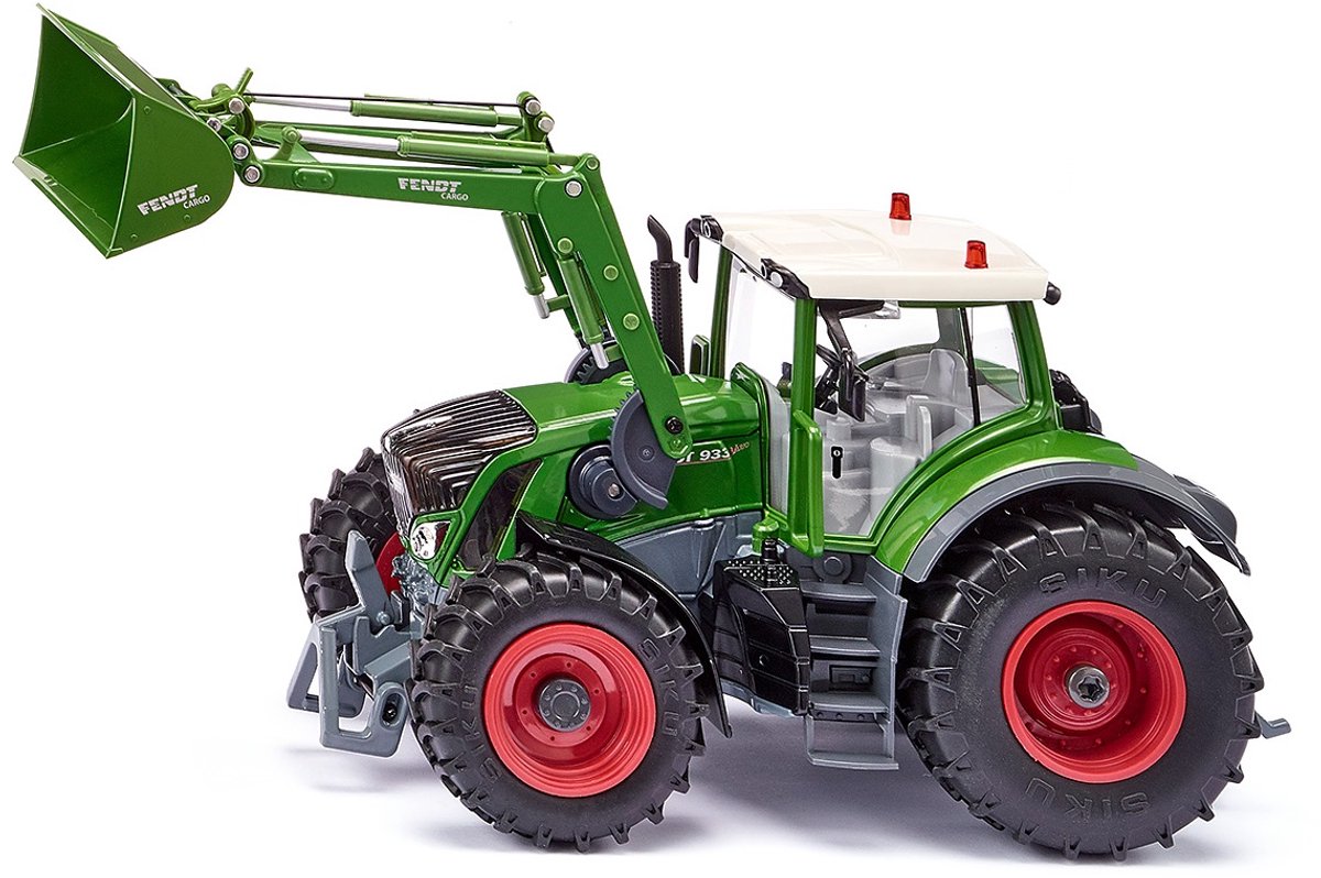 SIKU Control32 Fendt 933 Vario met frontlader in Blauw