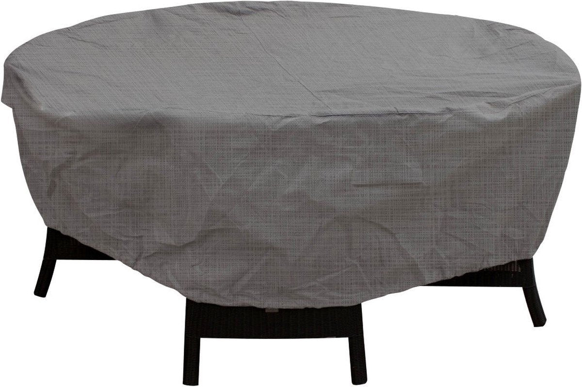 Eurotrail waterdichte tafelhoes, zitgroephoes rond, cantonic ø 160x90cm, grijs