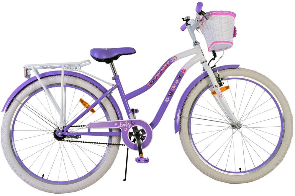 Volare mooie kinderfiets - meisjes - 26 inch - paars