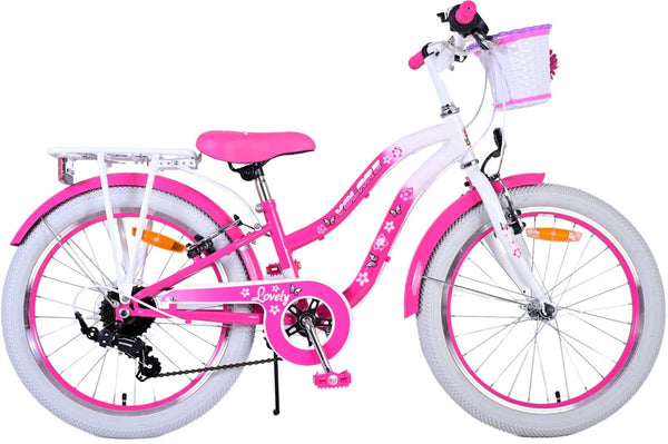 Volare Lovely Kinderfiets - Meisjes - 20 inch - Roze - 7 versnellingen