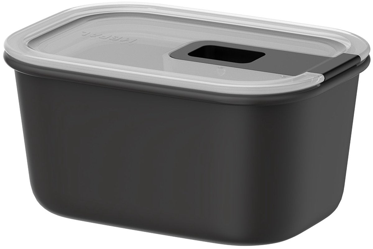 Mepal vershouddoos easyclip 2.0 450 ml nordic black | 4 stuks